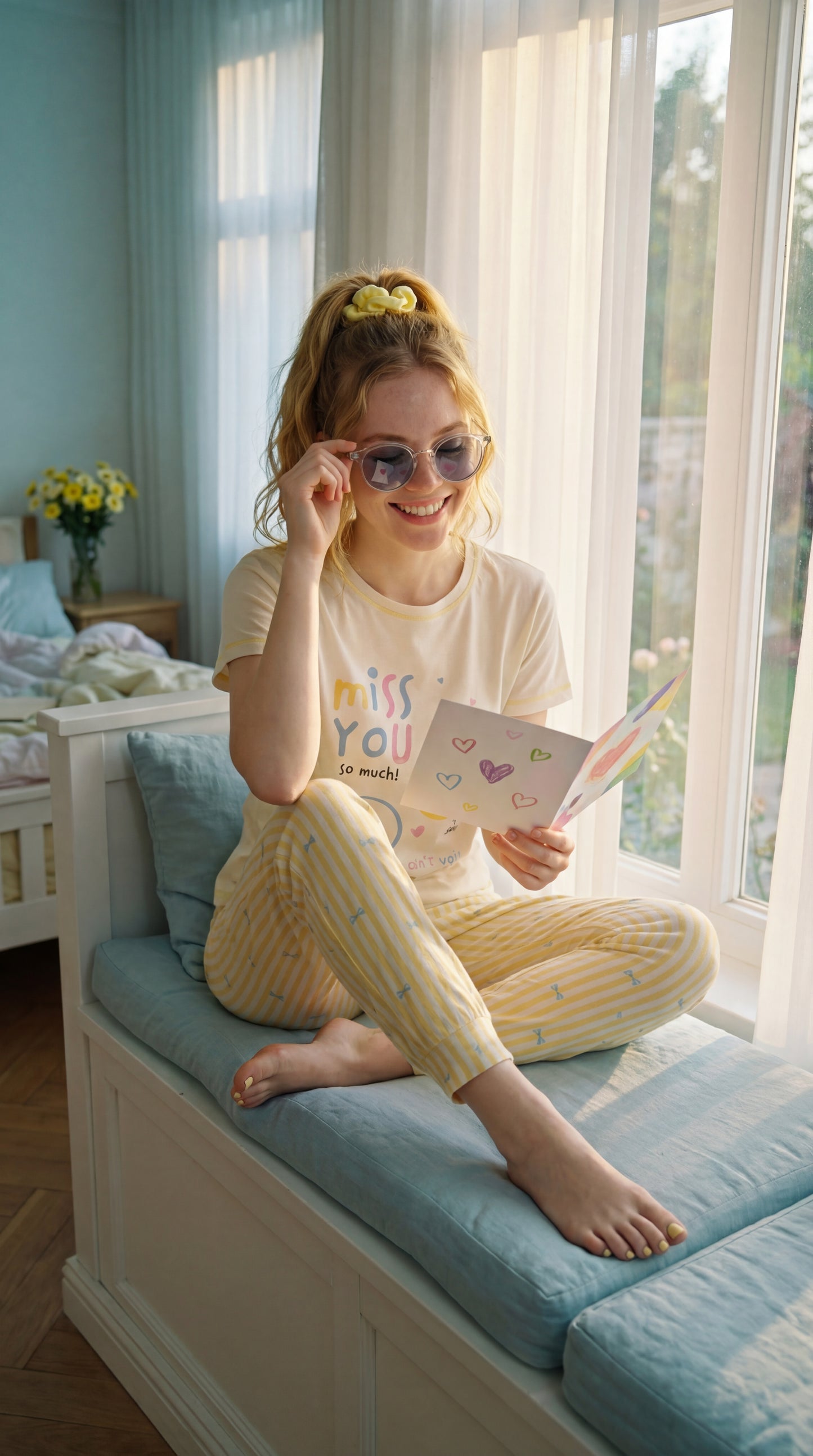 Sunshine Mood” Pajama 🌞💛