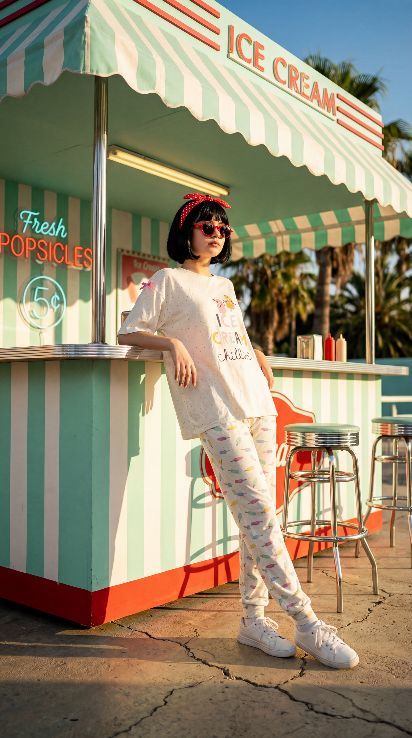 Ice Cream Chillin Pajama🍦