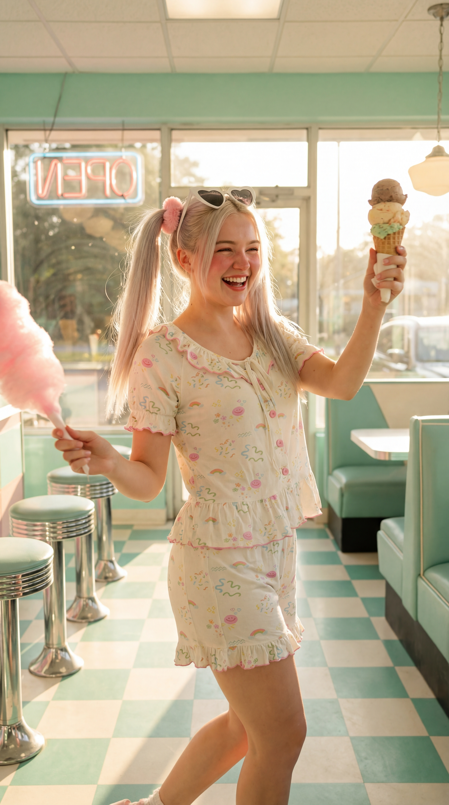 Candy Bliss 🍭 Shorts Pajama