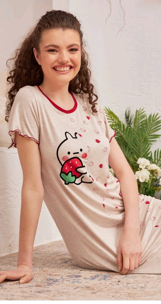 Strawberry Bliss Nightdress