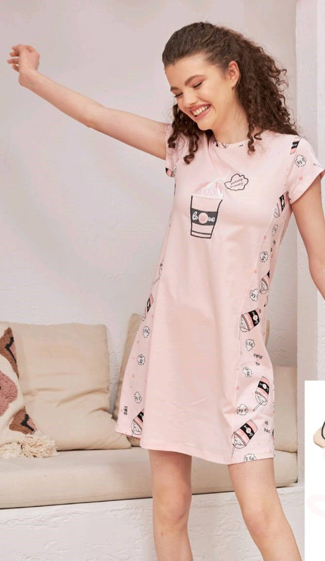 Coffee Time Nightdress