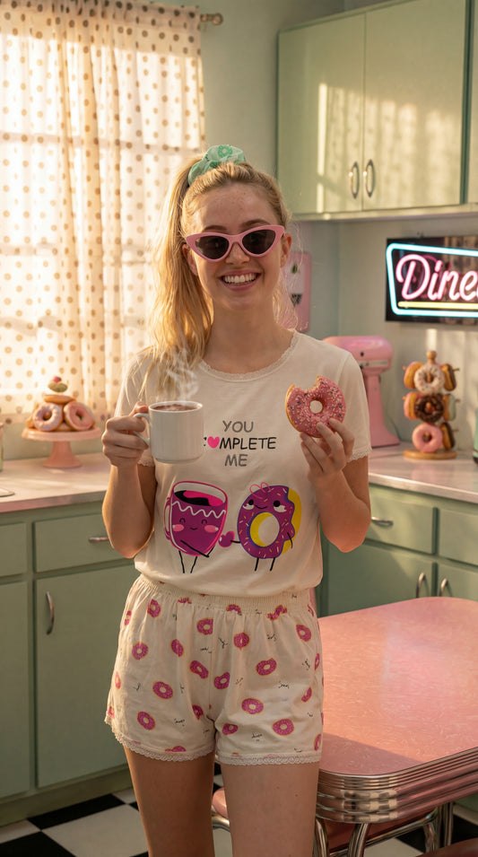 Sweet Donut Love” Pajama 🍩