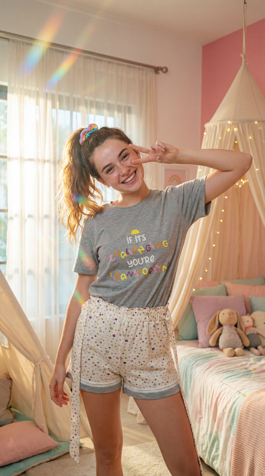 Positive Energy” Short Pajama🌞