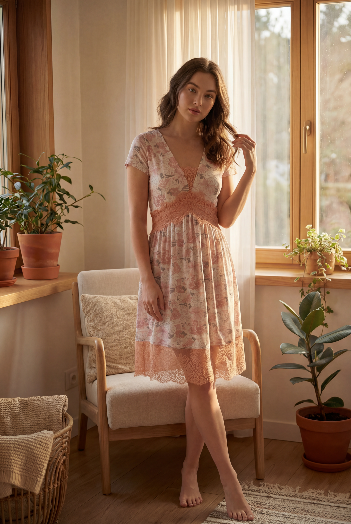 Rose Garden Lace Dress