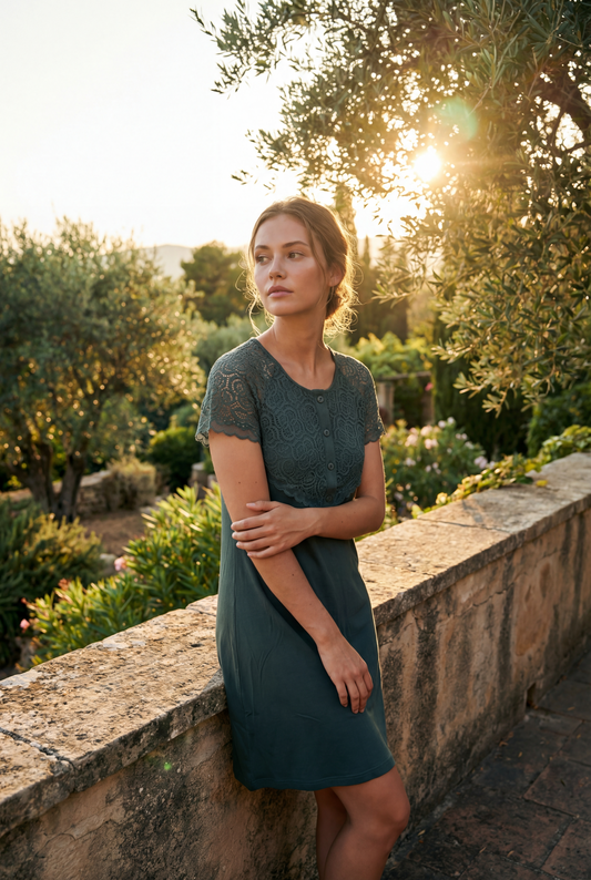 Olive Serenity Dress
