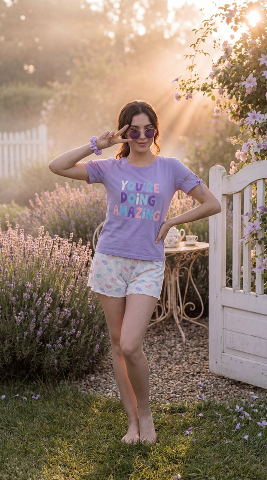 Lavender Energy” Pajama 🪻