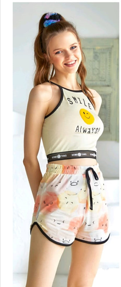 Smile Always Short Pajama
