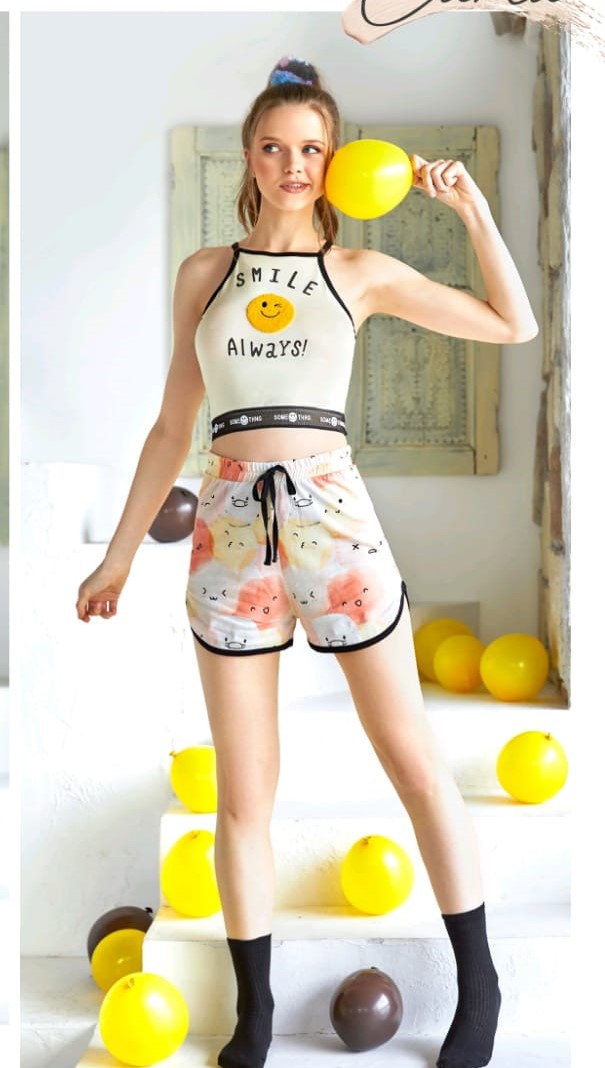Smile Always Short Pajama