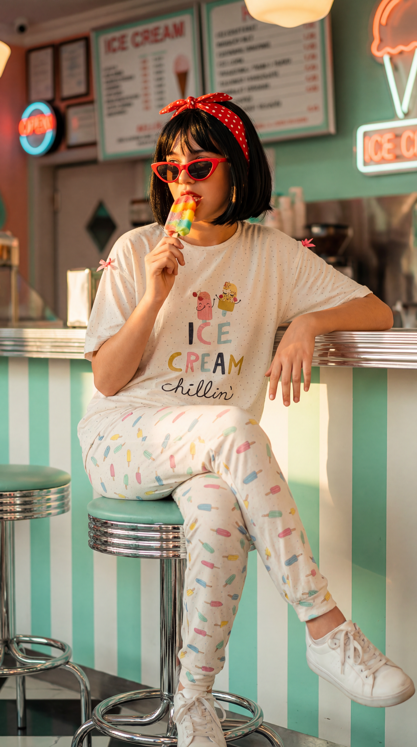Ice Cream Chillin Pajama🍦