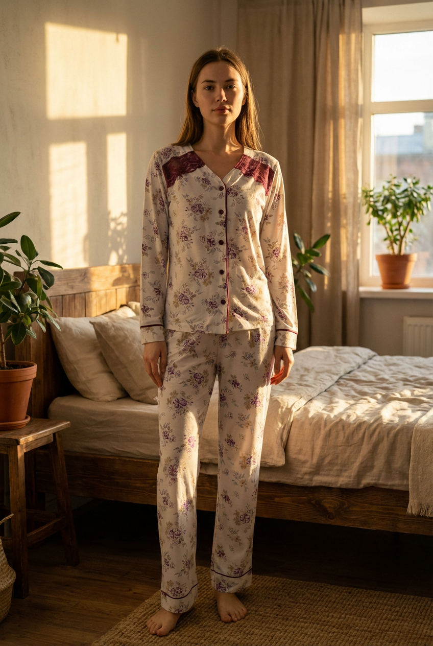 Floral Elegance Pajama