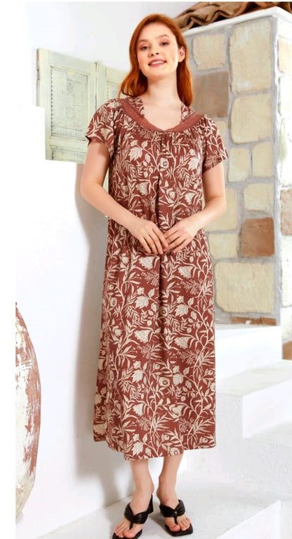 Autumn Leaves Nightdress