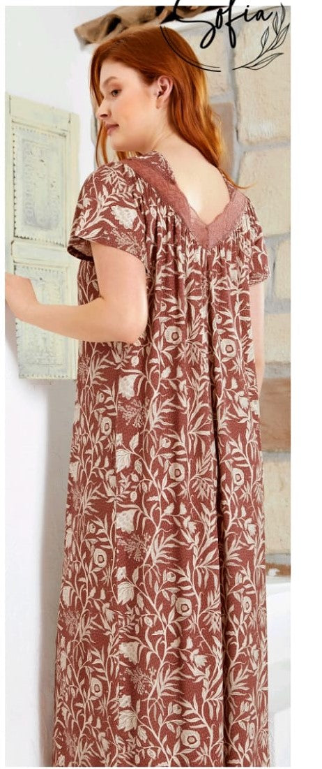 Autumn Leaves Nightdress