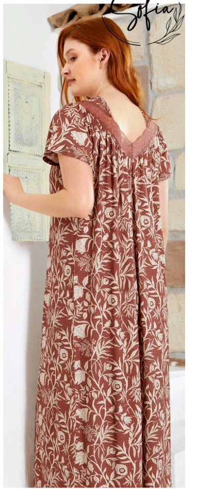 Autumn Leaves Nightdress