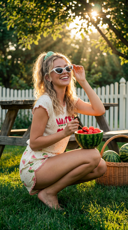 Watermelon Summer 🍉 Pajama shorts