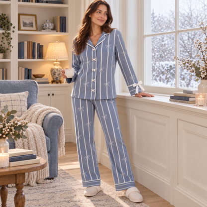 Ribbon Elegance Pajama
