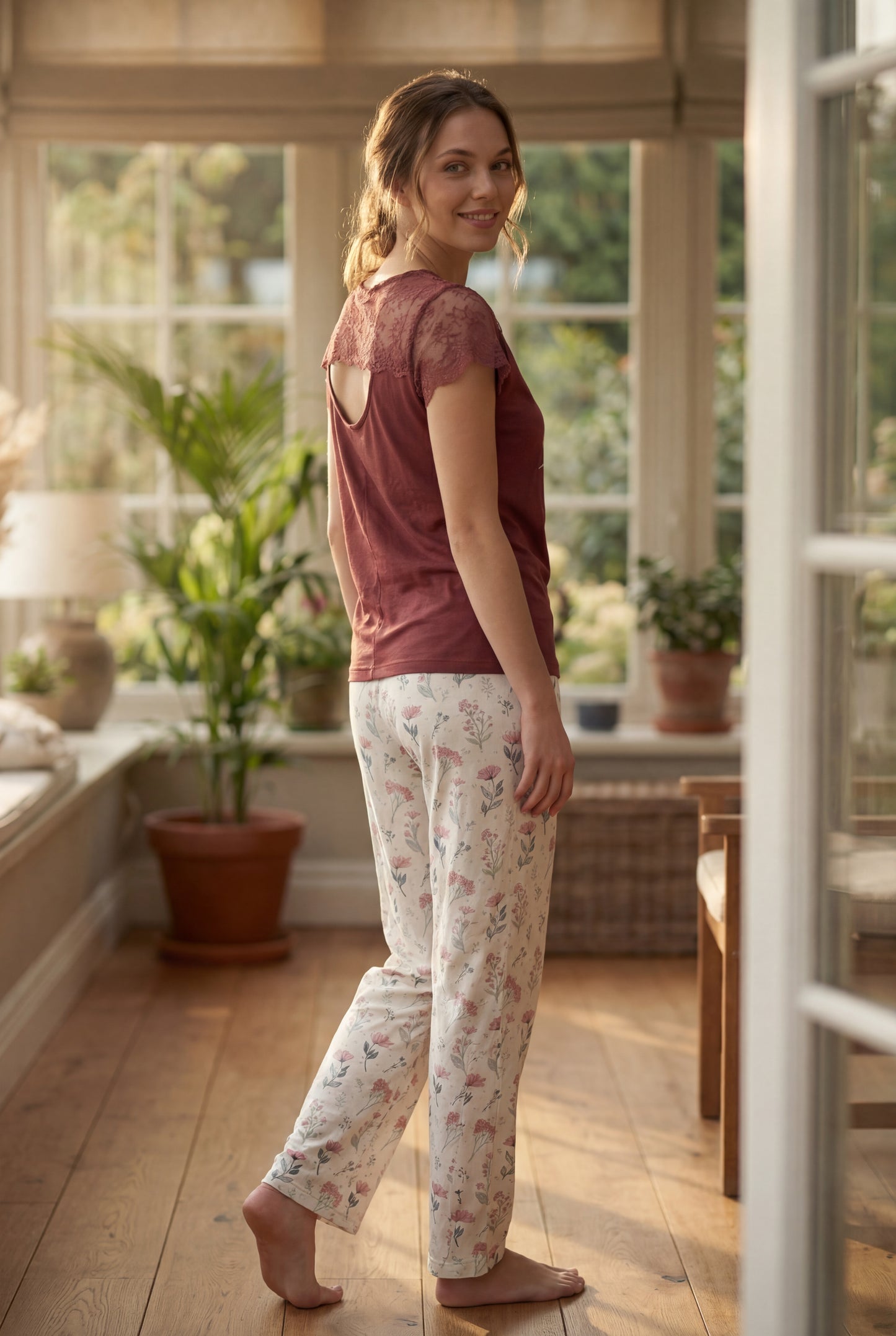 Floral Whisper Pajama