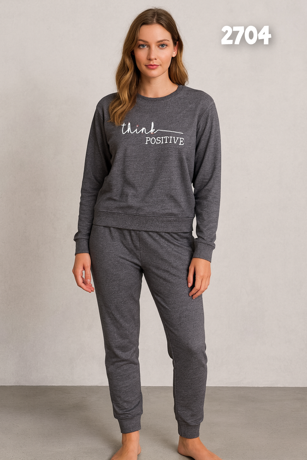 Think Positive Knit Wool Lounge Set