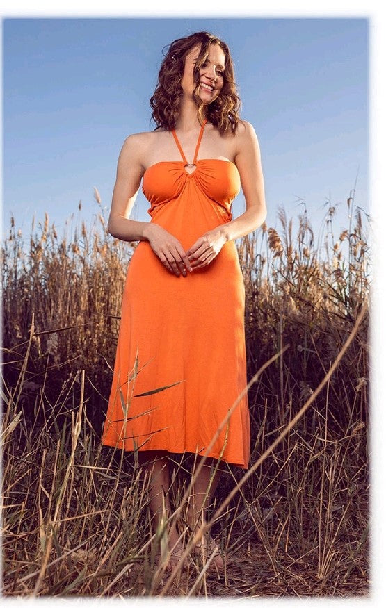 Sunset Halter Nightdress