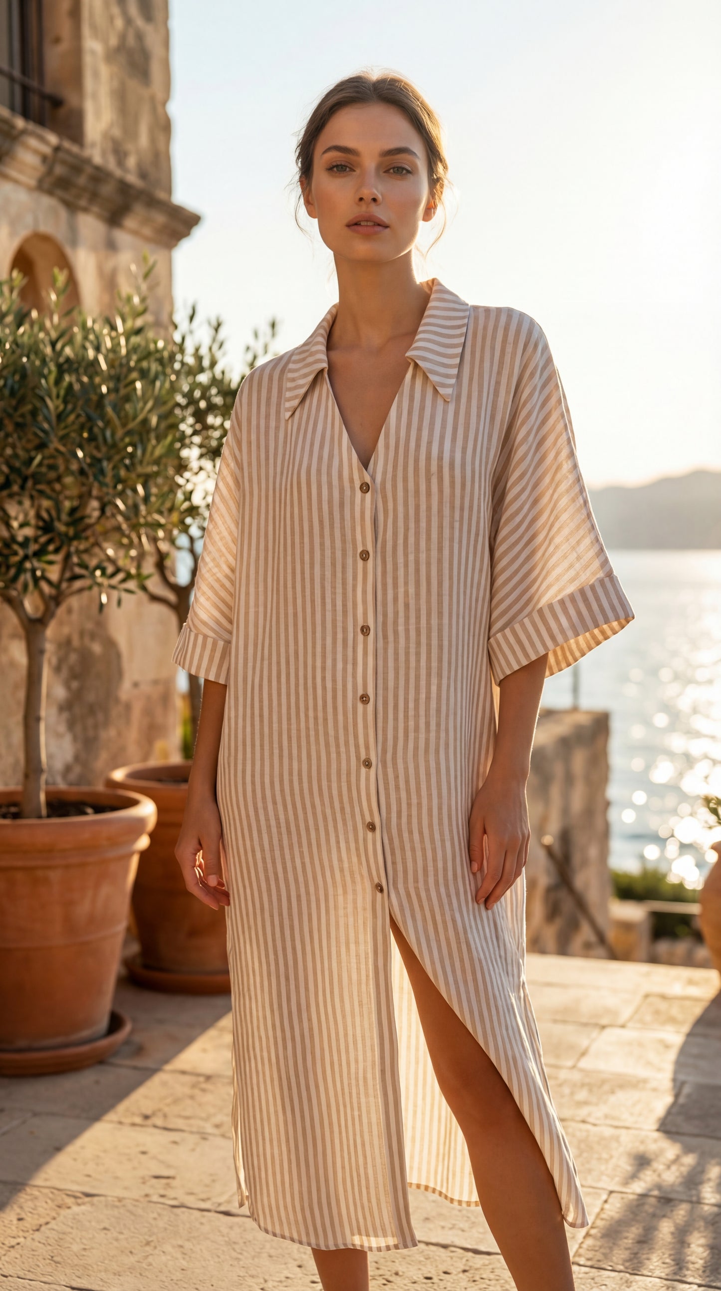Cozy Stripe Dress