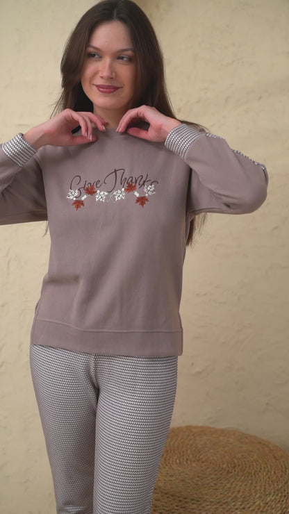 Elegant Autumn pajamas